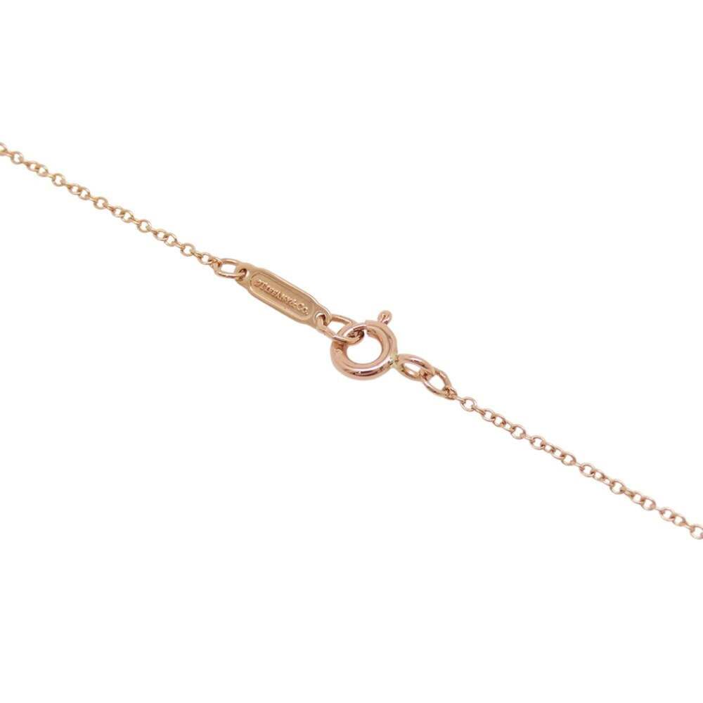TIFFANY Authentic 18k Gold Diamond Heart Necklace - Picture 5 of 9